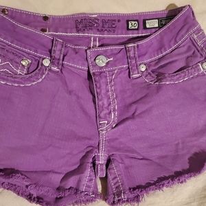 Miss Me Denim Shorts
